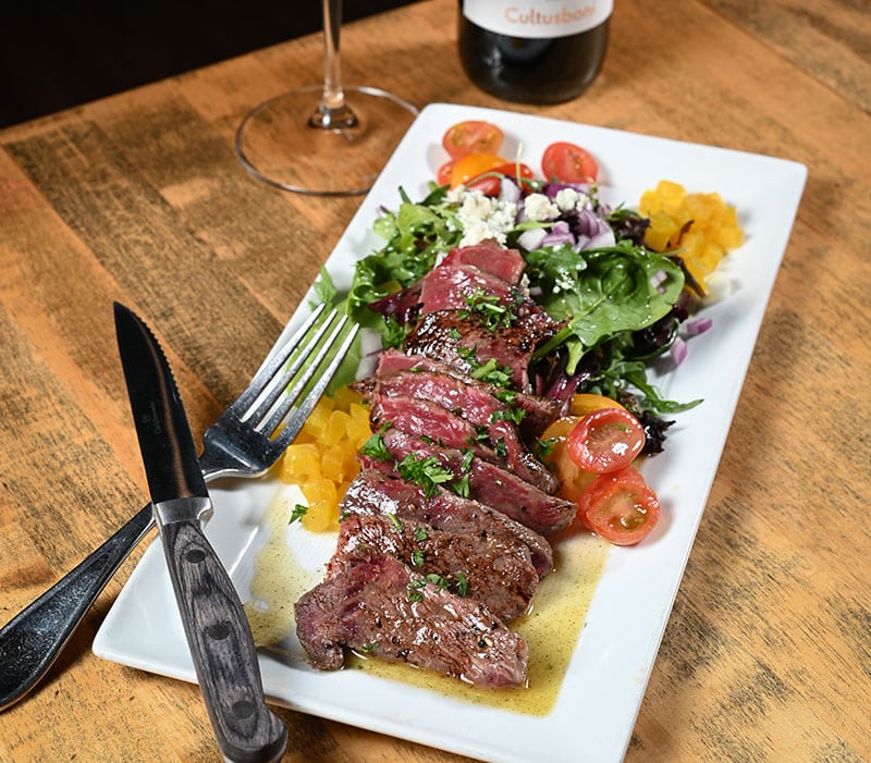 steak salad